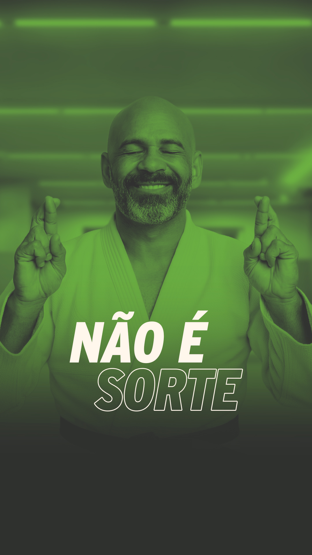 Não é sorte. É método.